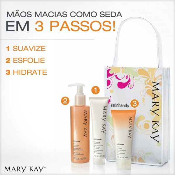 Kit Mãos de Seda Satin Hands